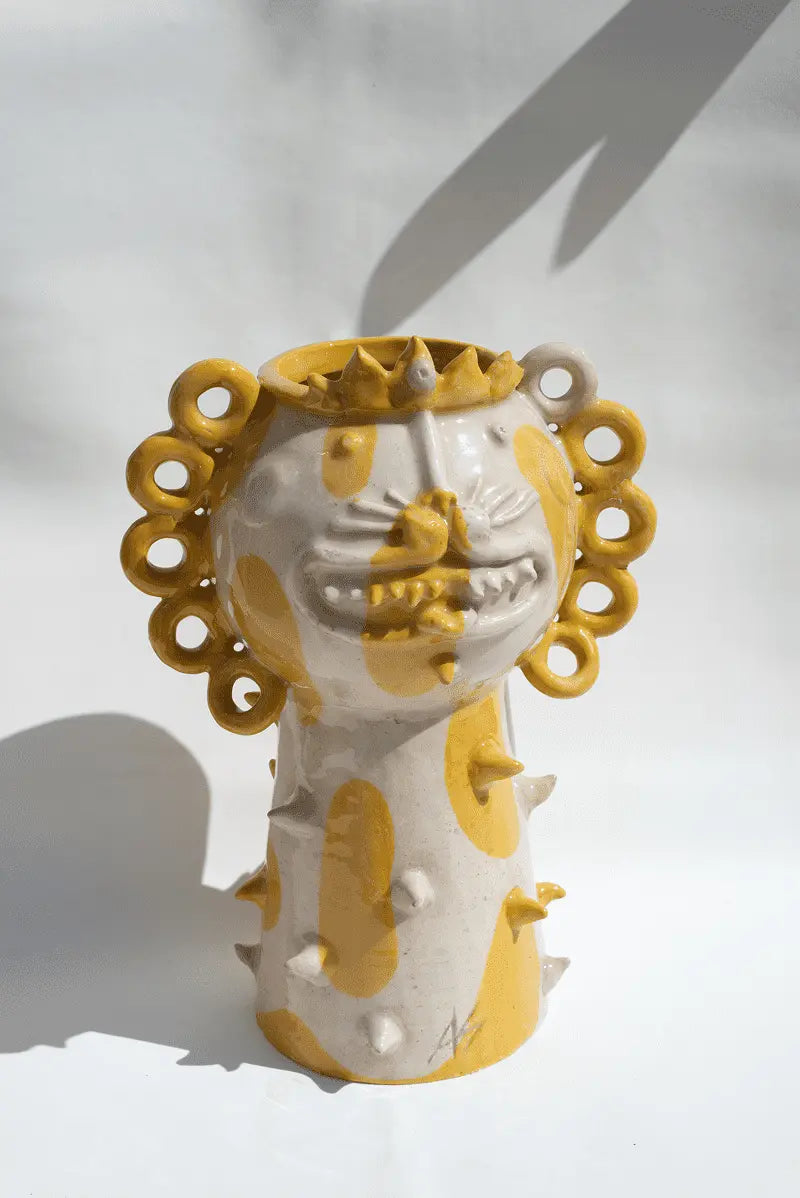 Lion Vase